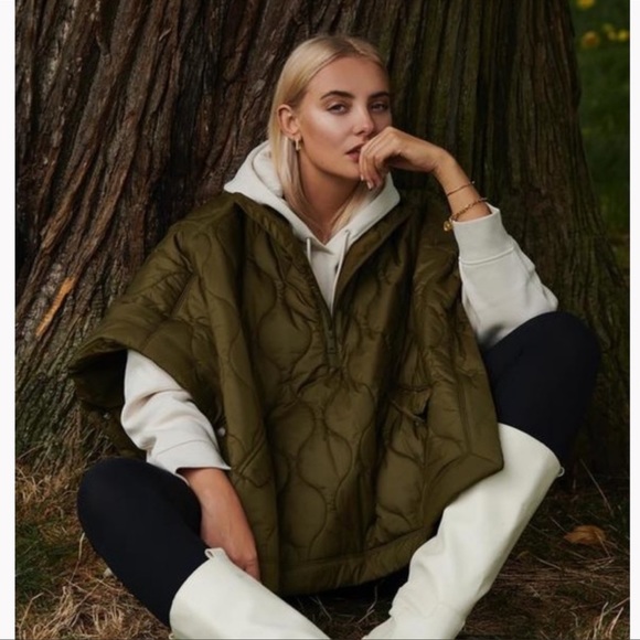 H&M Conscious Collection Taupe Oversized sweatshirt long Hoodie Dress - Picture 7 of 16